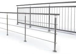 Balkongelander Mit Glas Oder Edelstahl Komplett Bausatz Gelanderladen