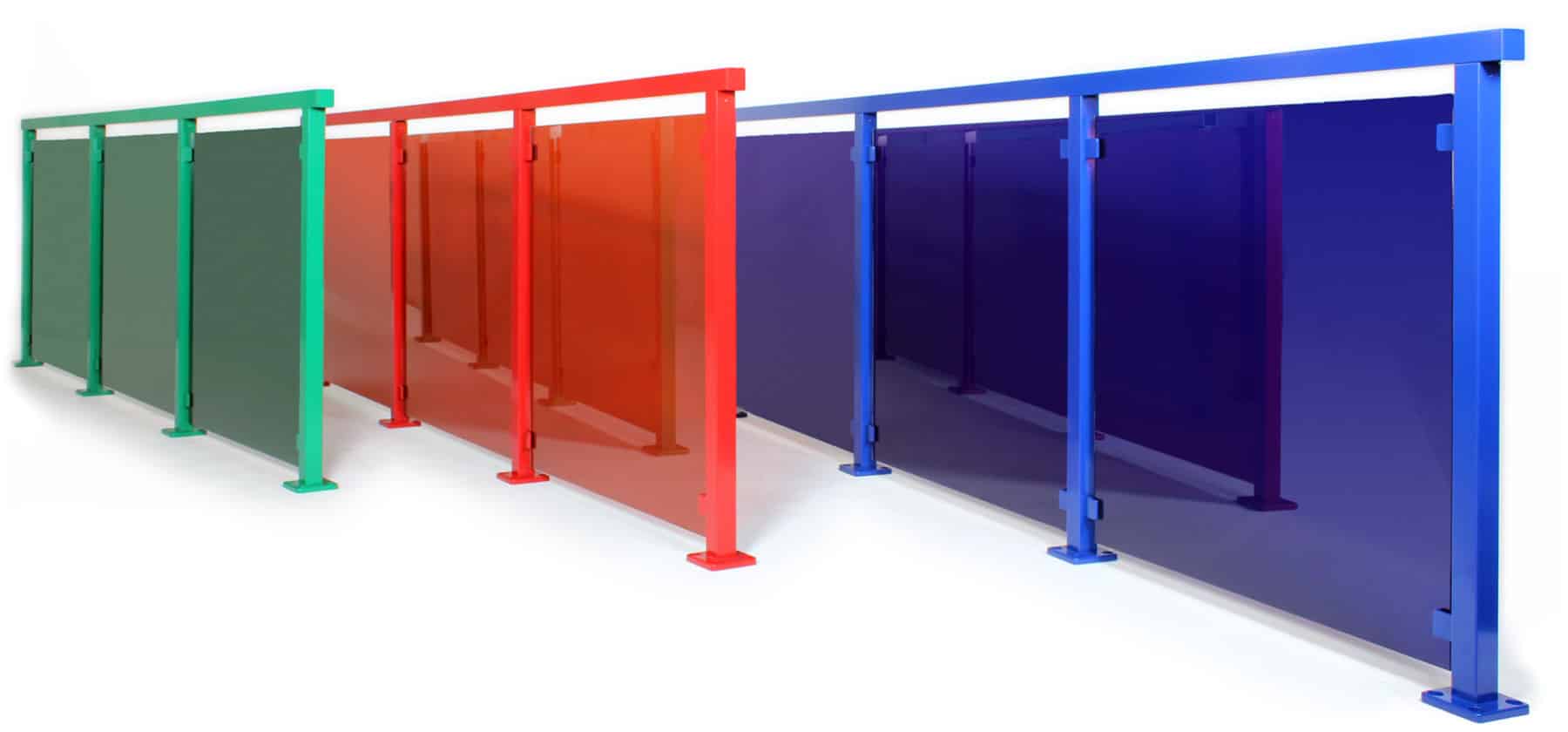 Alu color glasgeländer in ihrer wunschfarbe & form ...