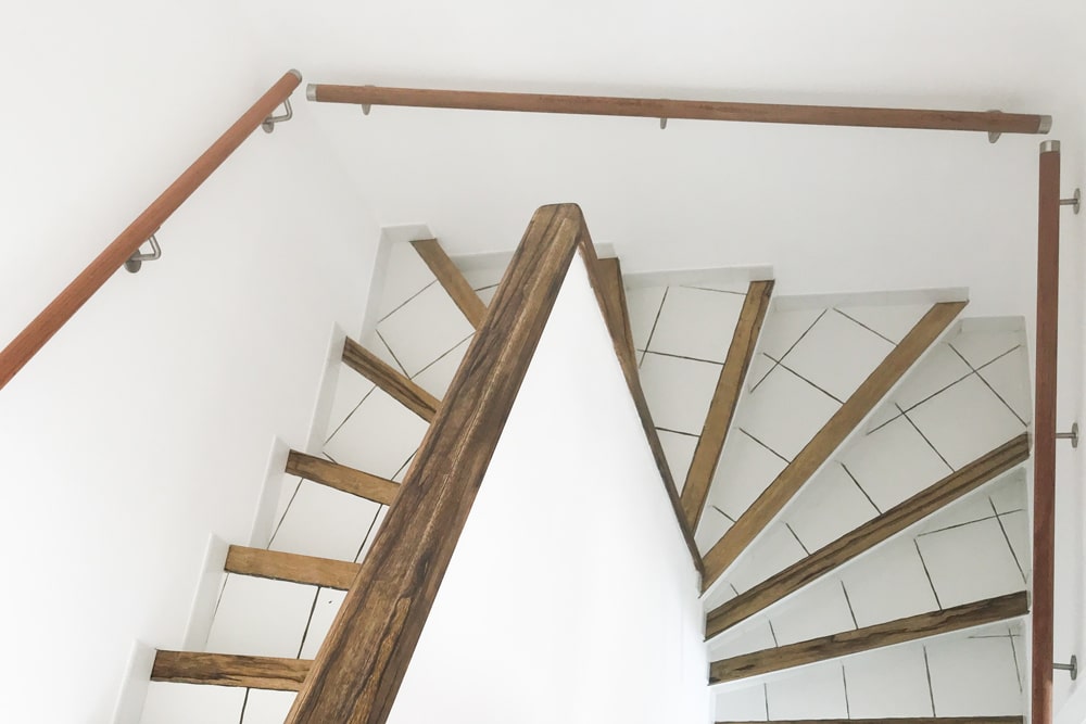 80cm MCTECH/® Gel/änder Edelstahl Handlauf Treppengel/änder Wandhandlauf Wandhalter f/ür drinnen und drau/ßen Treppen Balkon Br/üstung